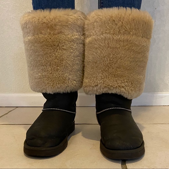 UGG Over the Knee Button Bailey Boots - Picture 7 of 8